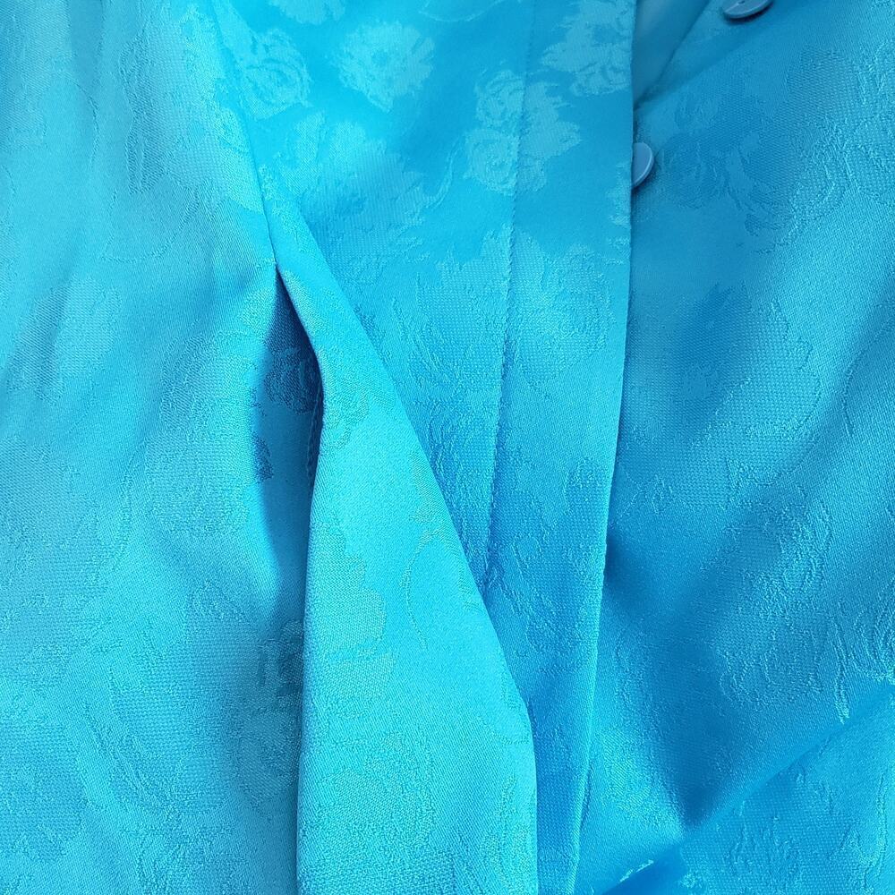Turquoise John Meyer Skirt Suit - Size 16W | New w/ Tags | Church & Event Ready - Picture 7 of 13